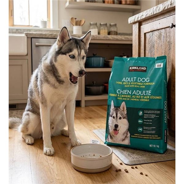 Kirkland Adult Dog Food 18.1 kg Lamb
