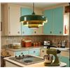 Image 1 : DoungRos Green Plug-in Pendant Light