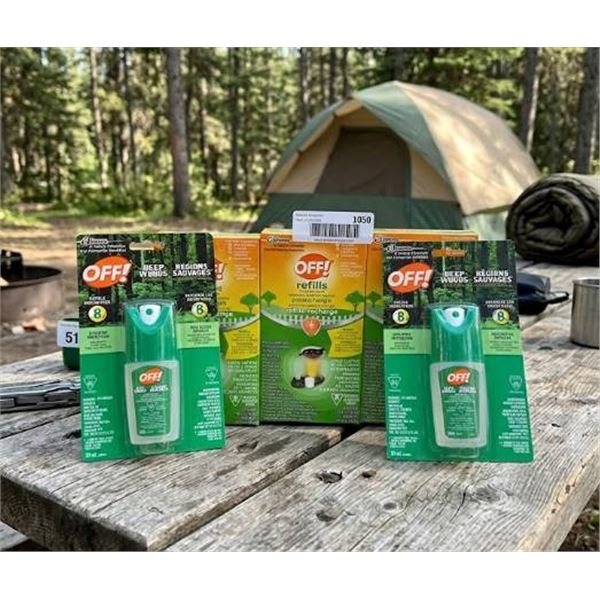 OFF! Deep Woods Spray & Backyard Refills Lot