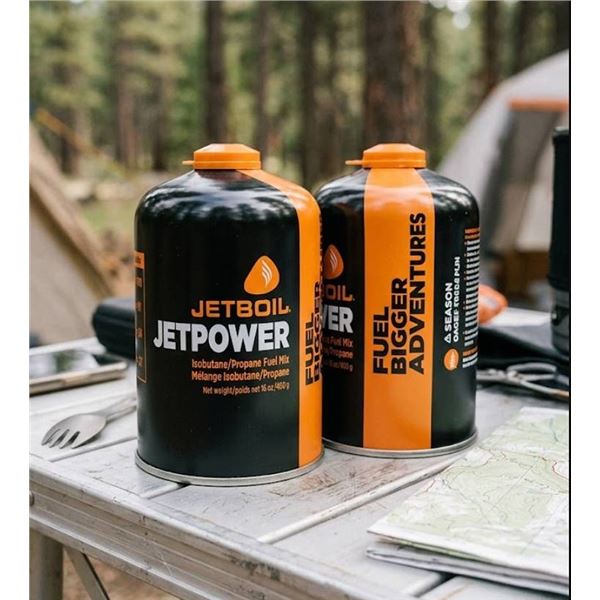 Jetboil Jetpower Fuel Canisters, Lot of 2