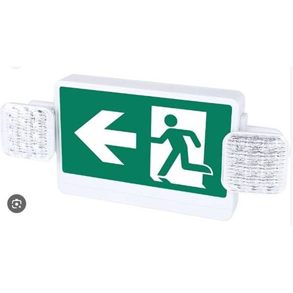 Qllite Combo LED Running Man Exit Sign