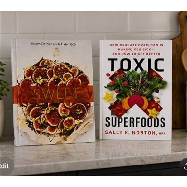 Toxic Superfoods and Sweet Cookbooks