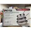 Image 2 : Meyer Accolade 3pc Stainless Steel Fry Pan