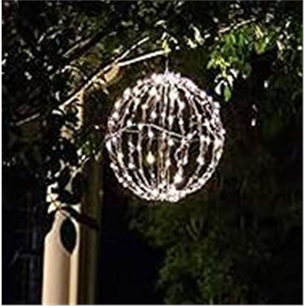 16-Inch Outdoor LED Light Ball