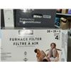 Image 2 : Kirkland 20x25x1 Furnace Filters, 4 Pack