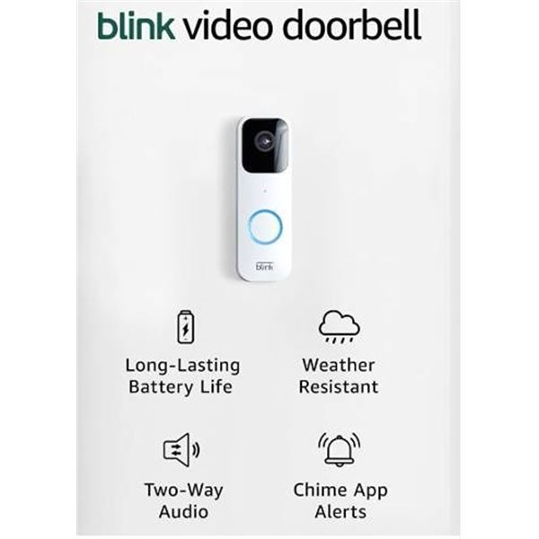 Blink Video Doorbell with Sync Module 2