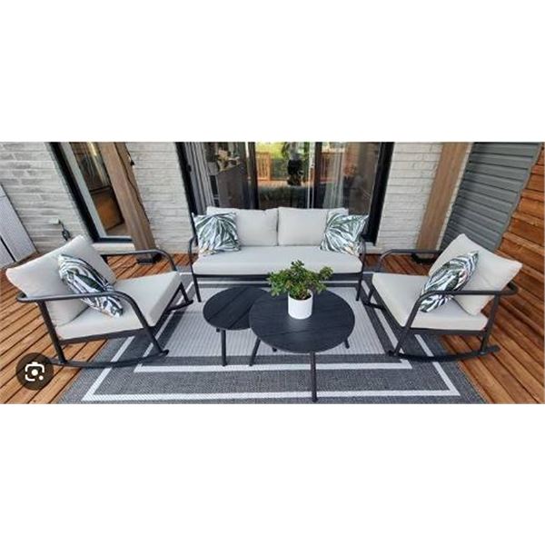 Allen + Roth Zuri Conversation Set