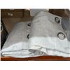 Image 2 : White Textured Curtain Panels