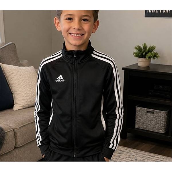 Adidas Boys' Track Jacket, Size 9-10Y/140