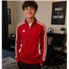 Image 1 : Adidas Red Track Jacket Size L