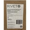 Image 2 : Rivet Mid-Century Ceramic Planter with Stand 10"