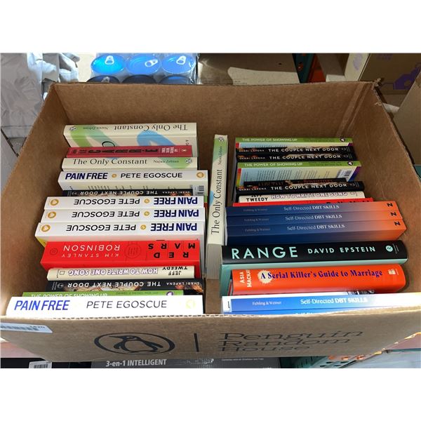 Case Lot Of Assorted Books