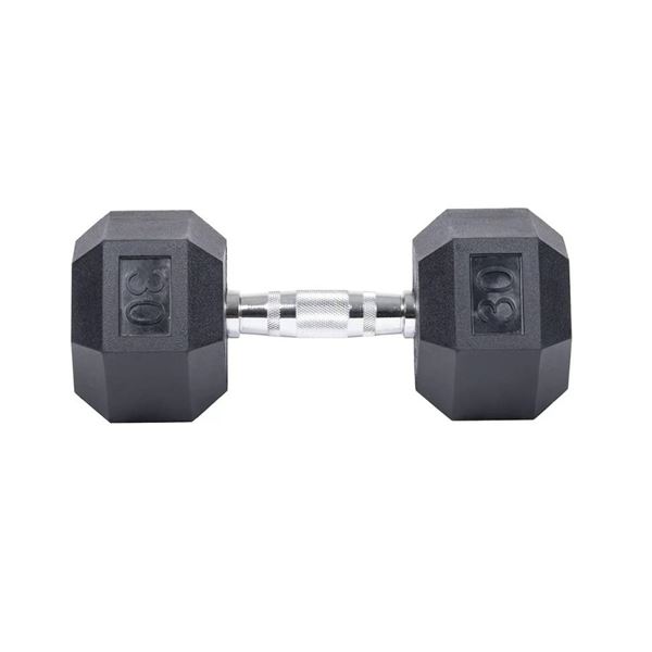 Orton Rubber Hex Dumbbell 30 LB