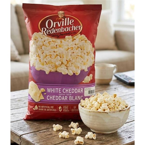 Orville White Cheddar Popcorn 12-Pack