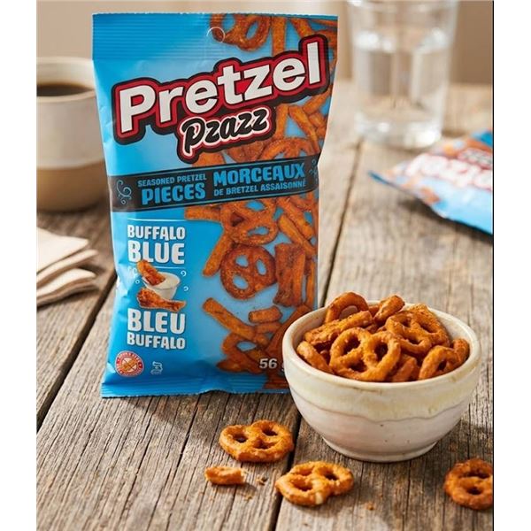 Pretzel Pzazz Buffalo Blue 12 Pack 56g Each