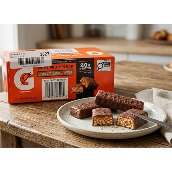 Gatorade Protein Bars Chocolate Caramel