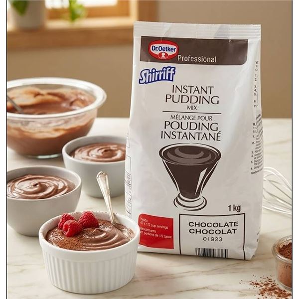 Shirriff Instant Chocolate Pudding Mix 2x1kg