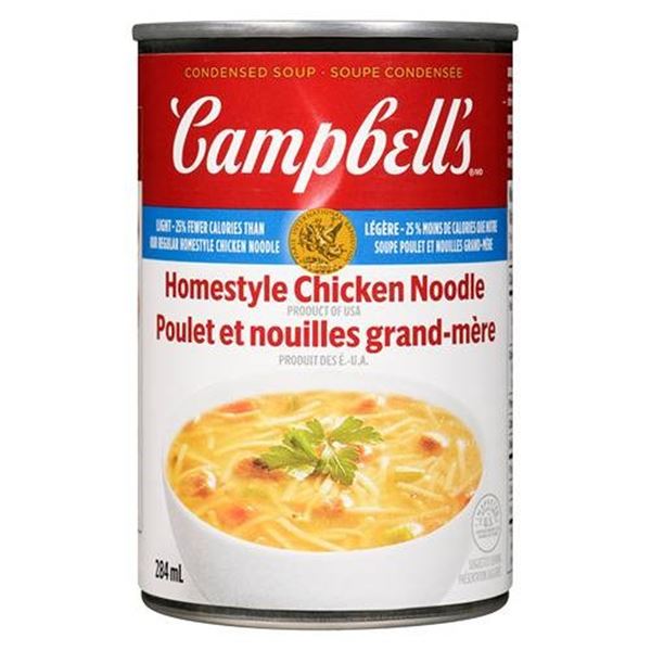 Campbell's Homestyle Chicken Noodle Soup, 12 x 284ml