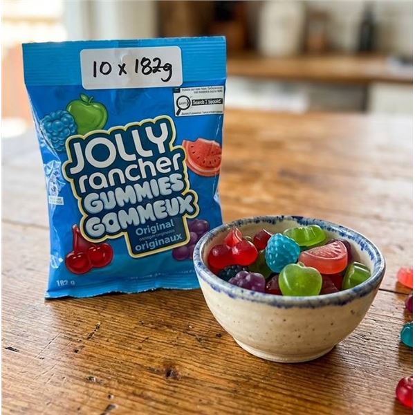 Jolly Rancher Gummies 10 Pack 182g Each