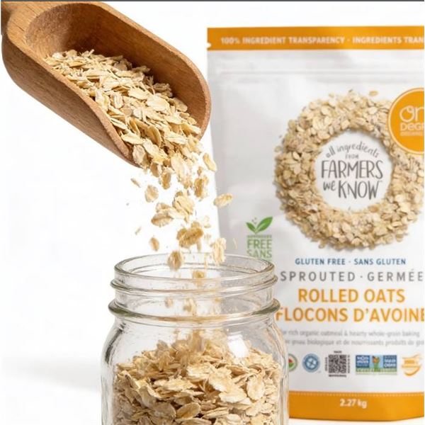 One Degree Sprouted Rolled Oats 1.28 kg