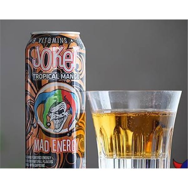 Joker Mad Energy Tropical Mango 473mL 12-Pack