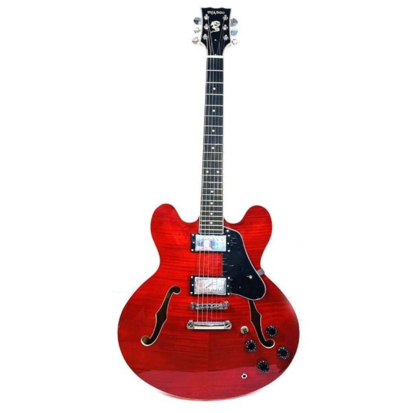 Mysoo Semi-Hollow Electric Guitar Red