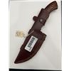 Image 4 : Damascus Steel Knife with Sheath