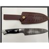 Image 2 : Damascus Steel Chef Knife with Sheath