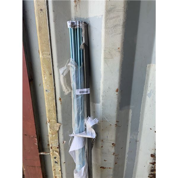 Lot of Assorted Threaded Rod including Reliable 1/2" x 72" and 1/4" x 72