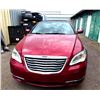 Image 3 : 2012 Chrysler 200 Convertible Red -ESTATE VEHICLE