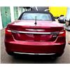Image 4 : 2012 Chrysler 200 Convertible Red -ESTATE VEHICLE