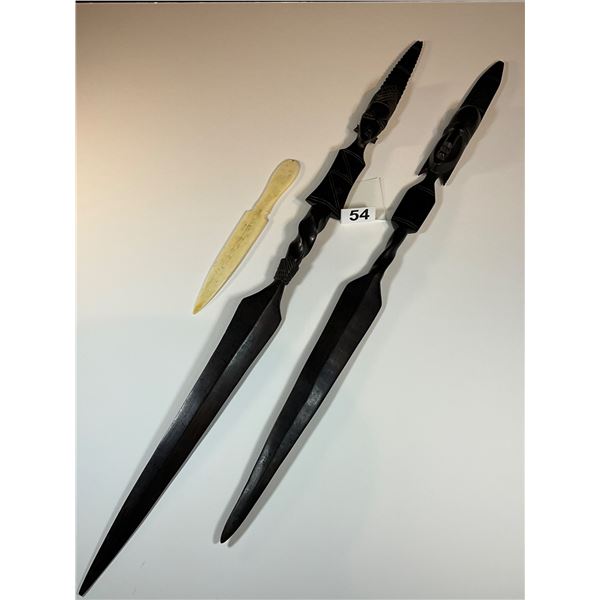 Hand-Carved Tribal Letter Openers & Carved Bone Letter Opener