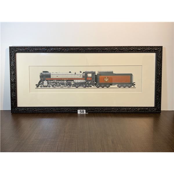 The Royal Hudson 2860" print by Bo Hermanson.