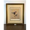 Image 1 : Hand-Signed James Fenwick. Lansdowne Bird Print, Framed