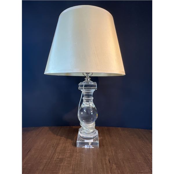 Restoration Hardware Crystal Table Lamp