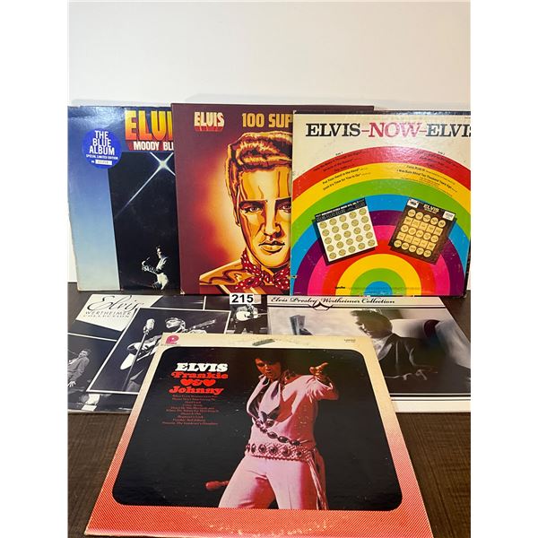 Elvis Presley Memorabilia & Vinyl Record Collection