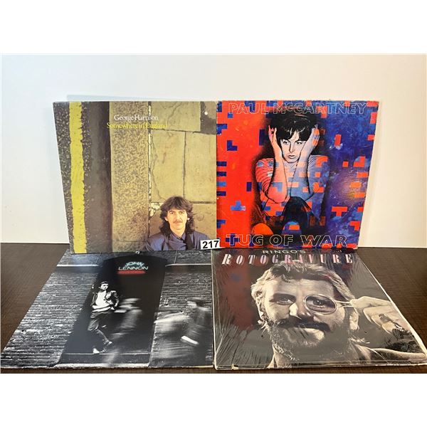 Beatles Solo Members Vinyl Record Collection