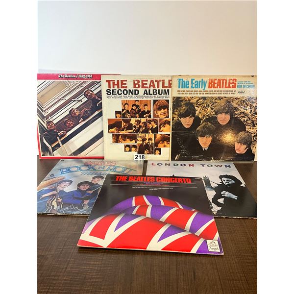 Beatles & Beatles Related Vinyl Record Collection