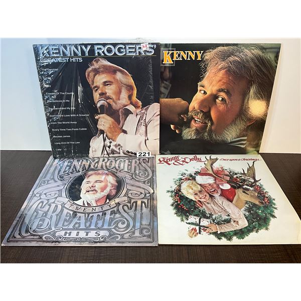 Kenny Rogers Vinyl Record Collection