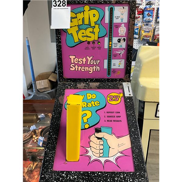 Mr. Vend "Grip Test" Strength Tester Arcade Machine