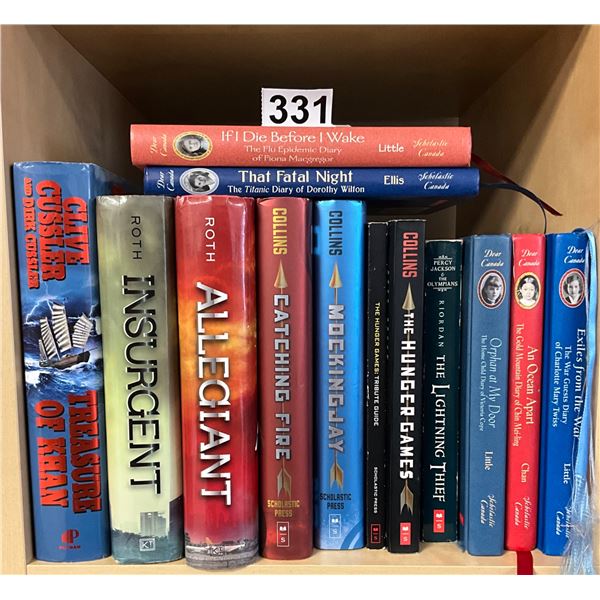 Assorted Hardcover Fiction Books