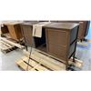 Image 1 : DARK WOOD 2 DOOR CREDENZA