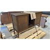 Image 2 : DARK WOOD 2 DOOR CREDENZA