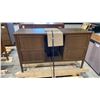 Image 3 : DARK WOOD 2 DOOR CREDENZA