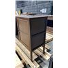 Image 5 : DARK WOOD 2 DOOR CREDENZA