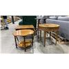 Image 2 : GROUP OF 4 ASSORTED DECORATIVE TABLES