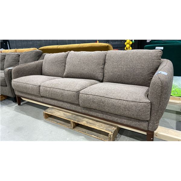BROWN MODERN COUCH