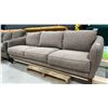 Image 1 : BROWN MODERN COUCH