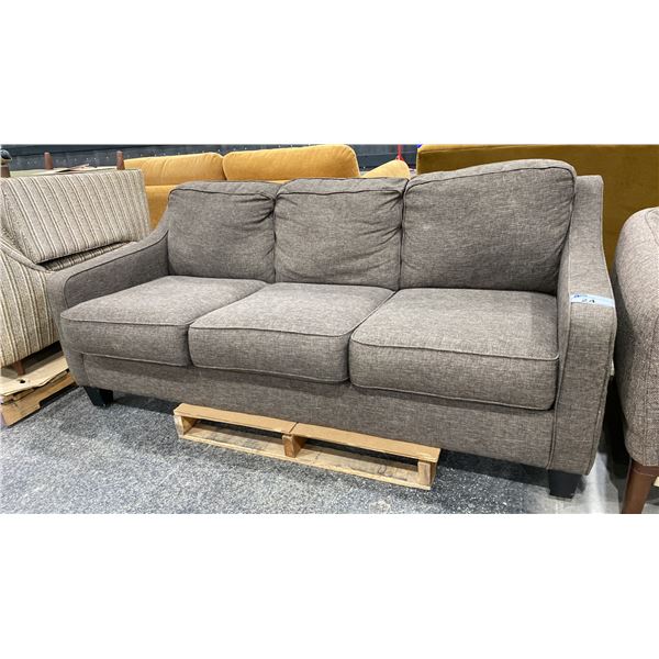 BROWN MODERN COUCH