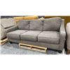 Image 1 : BROWN MODERN COUCH